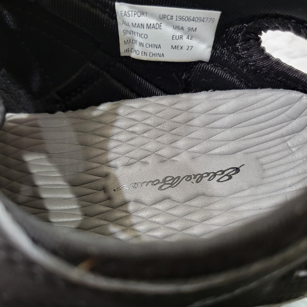 Eddie Bauer Men's Bungee Eastport Water Sandals Black 9M - Picture 9 of 9
